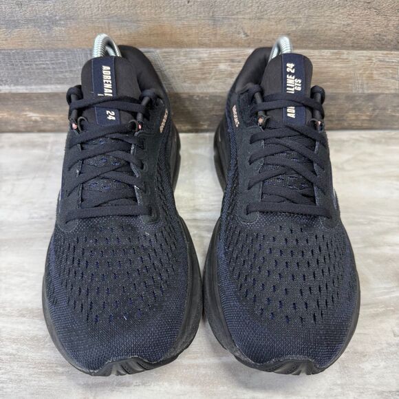 Brooks Adrenaline GTS 24 Women's Size 9 Black Peach Running Shoes 1204261B012 - Picture 6 of 9